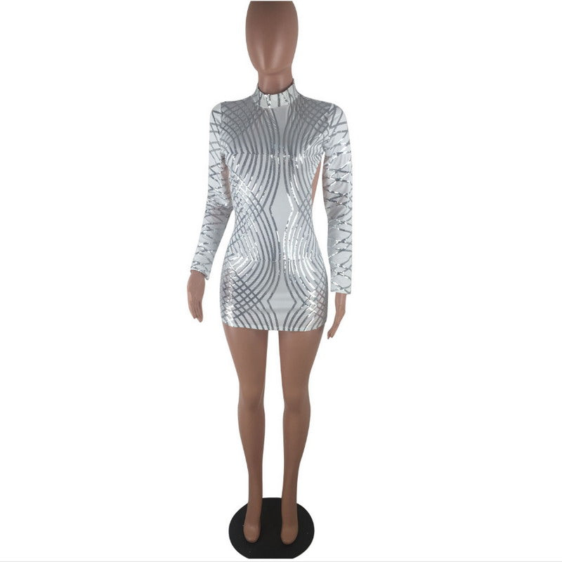 Lul Sequin Mini Dress Q5510010